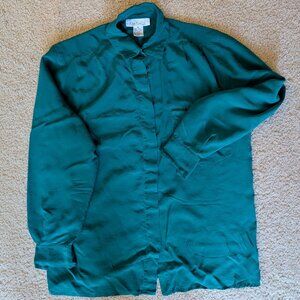 Kira Nevins silk blouse petite